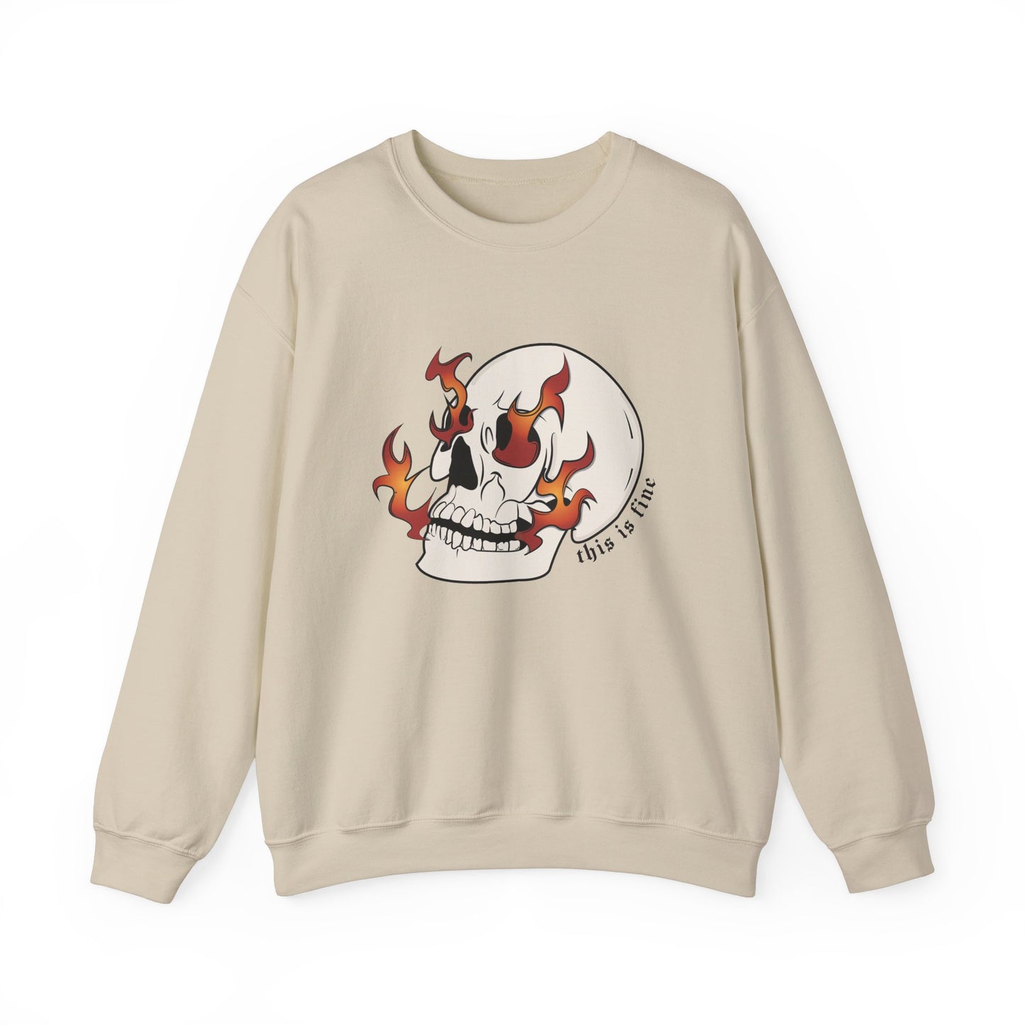 This is Fine Heavy Blend Sweatshirt