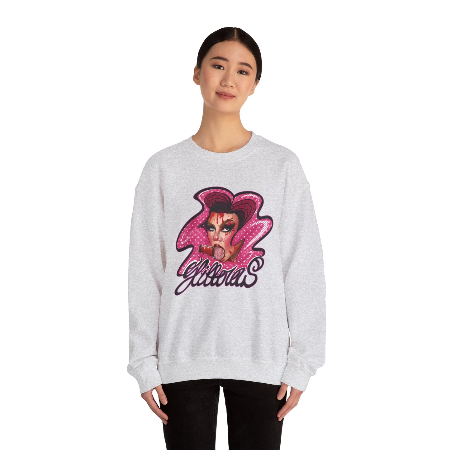 Blood and Sparkles Glitterous Sweatshirt