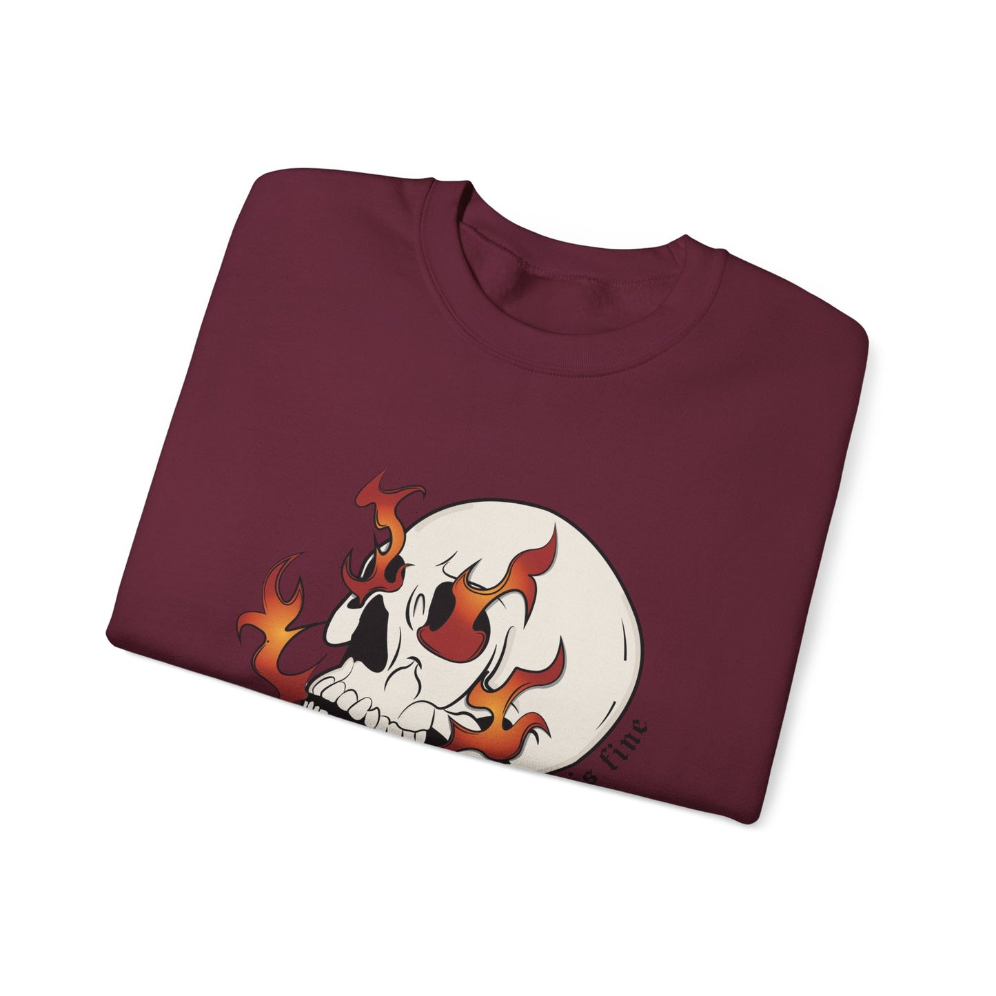 This is Fine Heavy Blend Sweatshirt