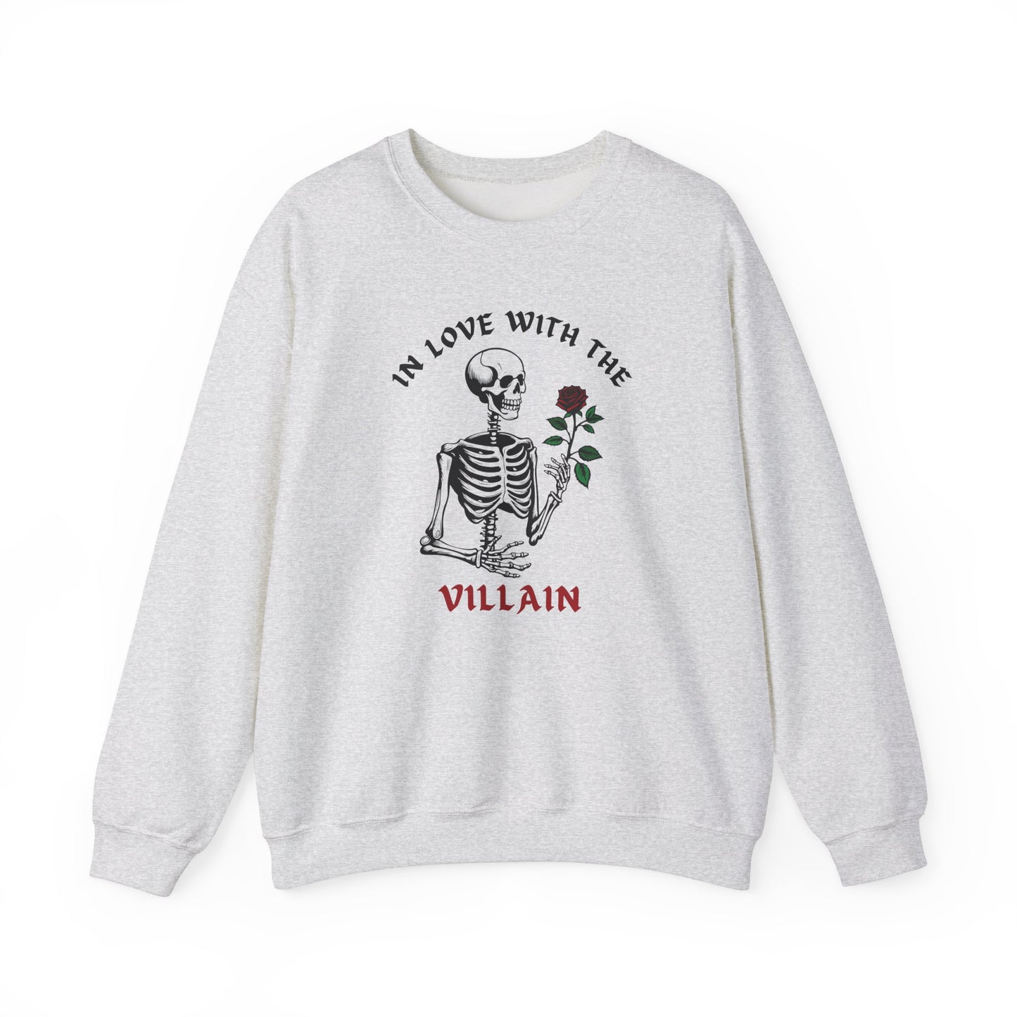 In Love with the Villian Heavy Blend Sweatshirt