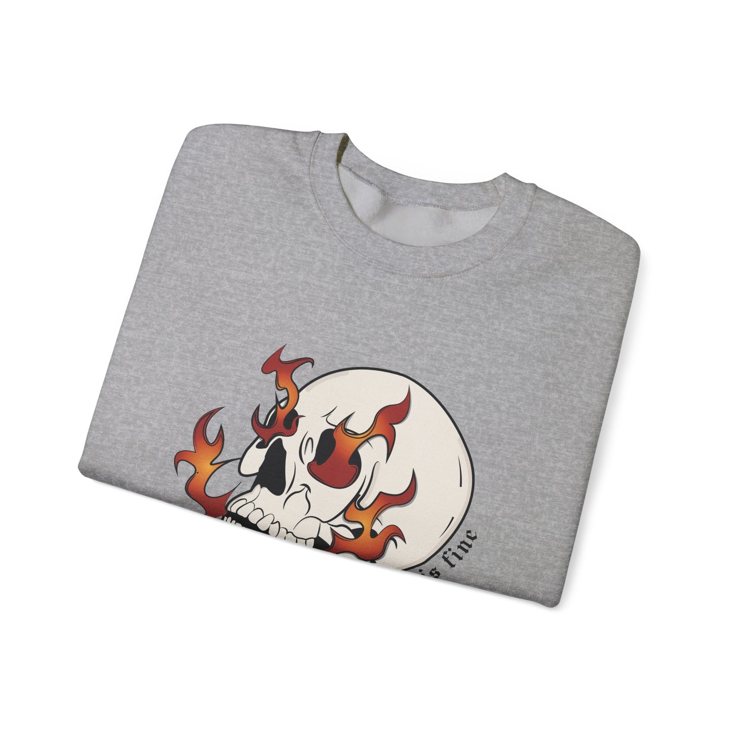 This is Fine Heavy Blend Sweatshirt