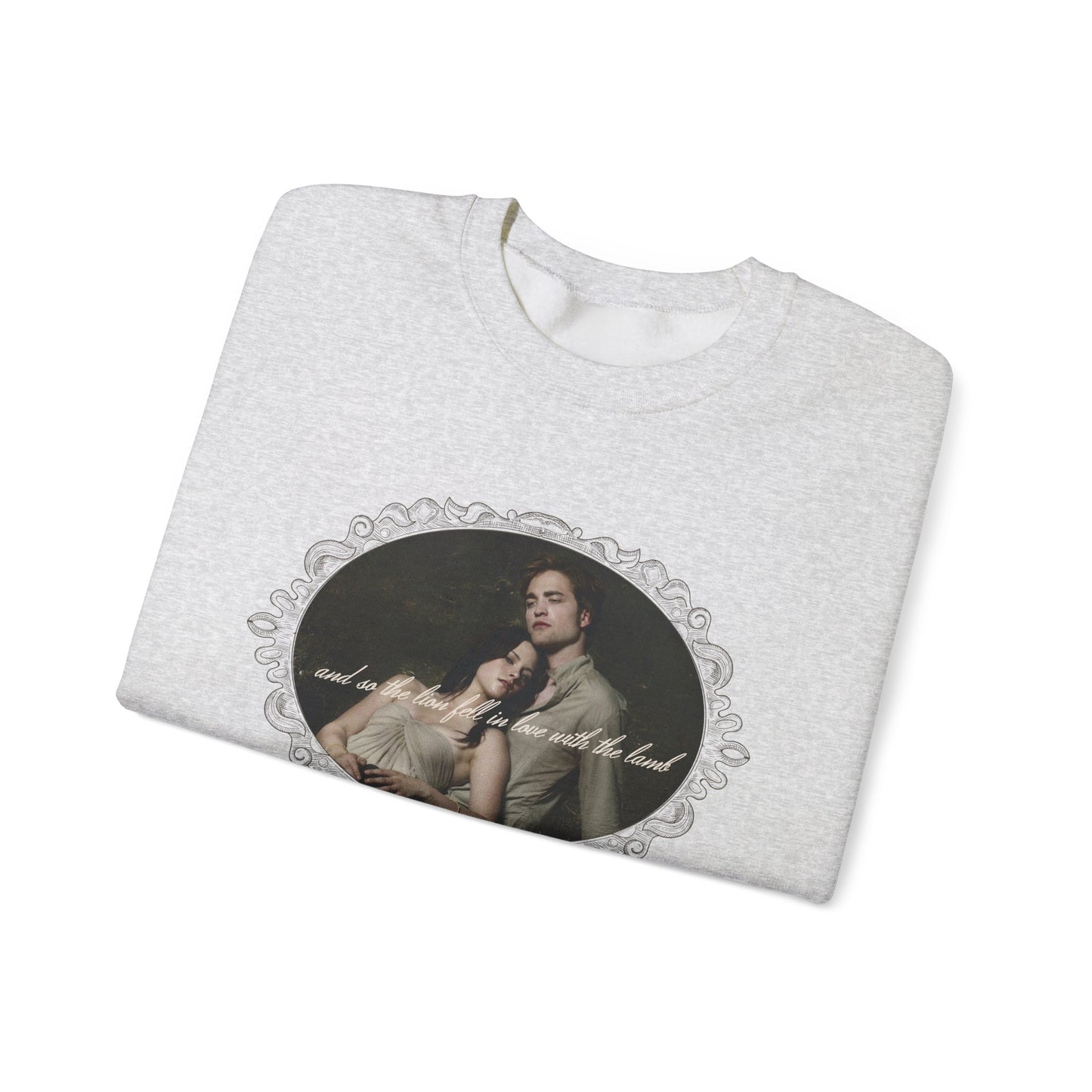 Lion Fell in Love with the Lamb Heavy Blend Sweatshirt