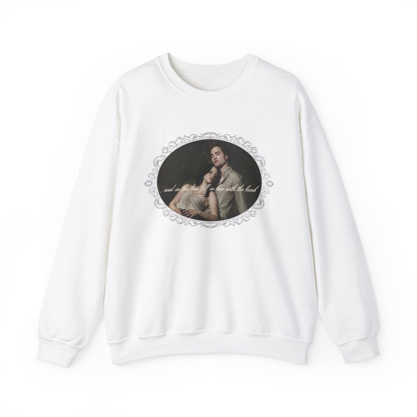 Lion Fell in Love with the Lamb Heavy Blend Sweatshirt