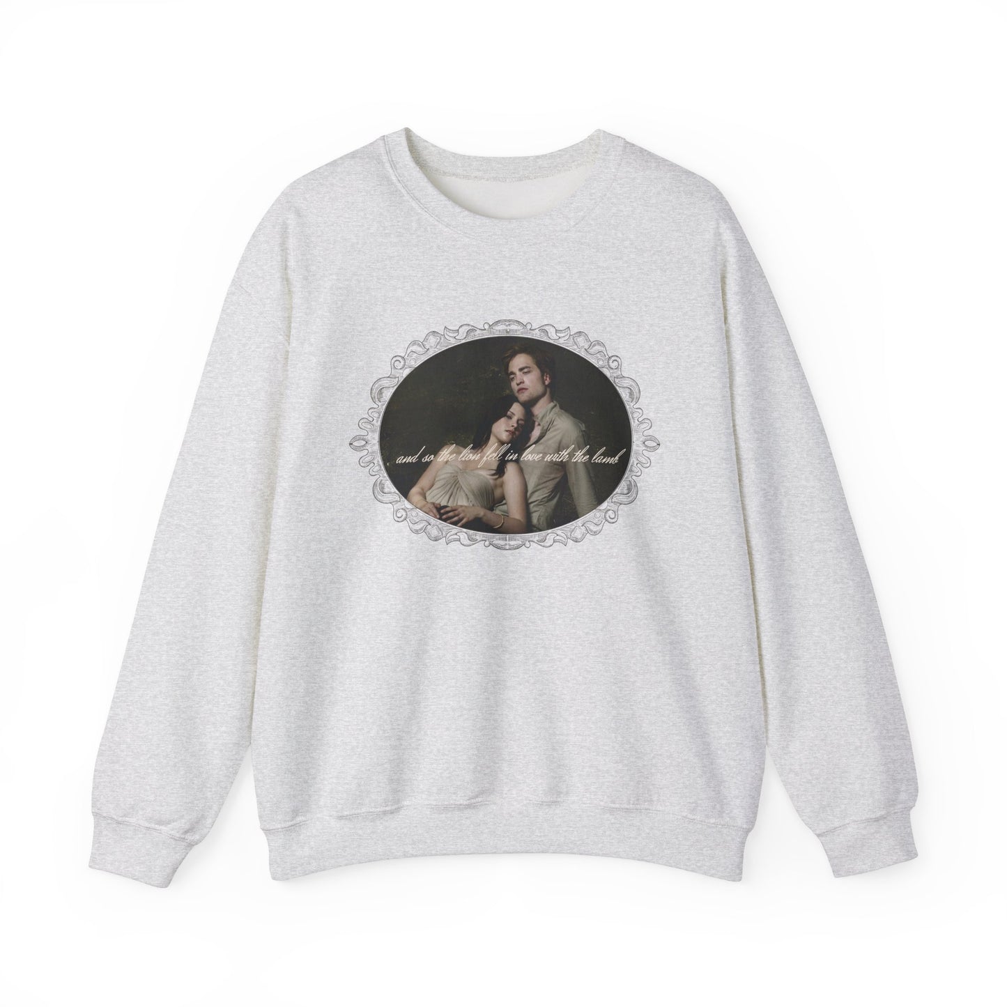 Lion Fell in Love with the Lamb Heavy Blend Sweatshirt