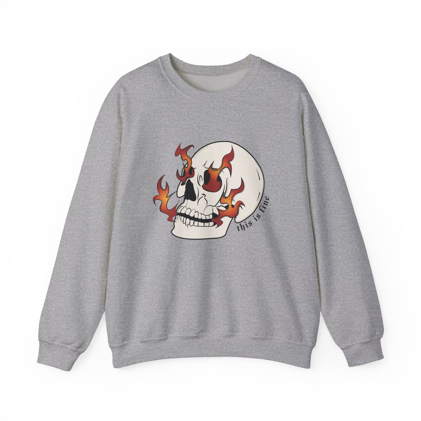 This is Fine Heavy Blend Sweatshirt