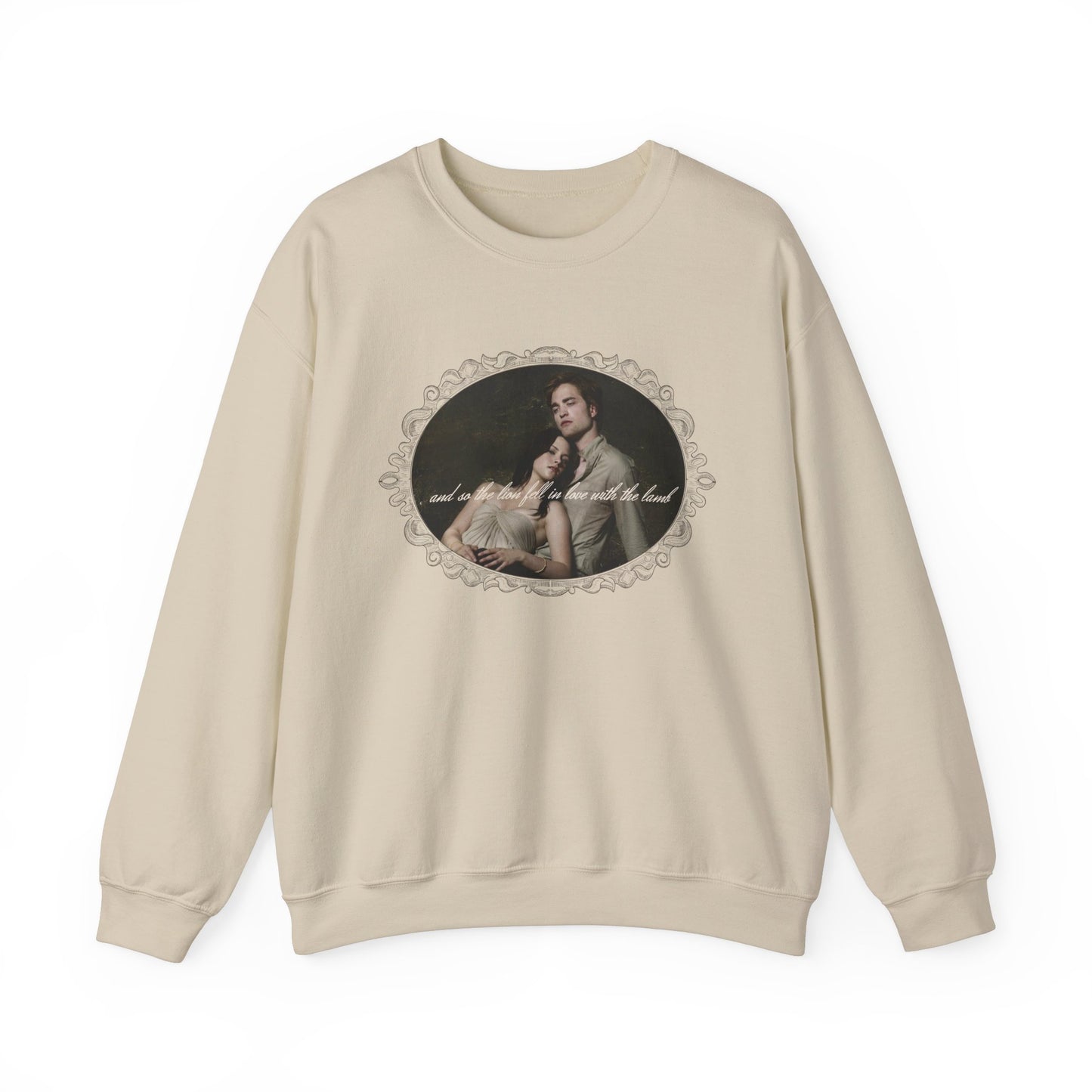 Lion Fell in Love with the Lamb Heavy Blend Sweatshirt