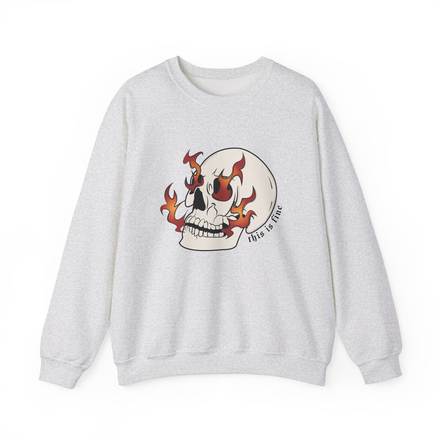 This is Fine Heavy Blend Sweatshirt