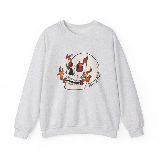 This is Fine Heavy Blend Sweatshirt