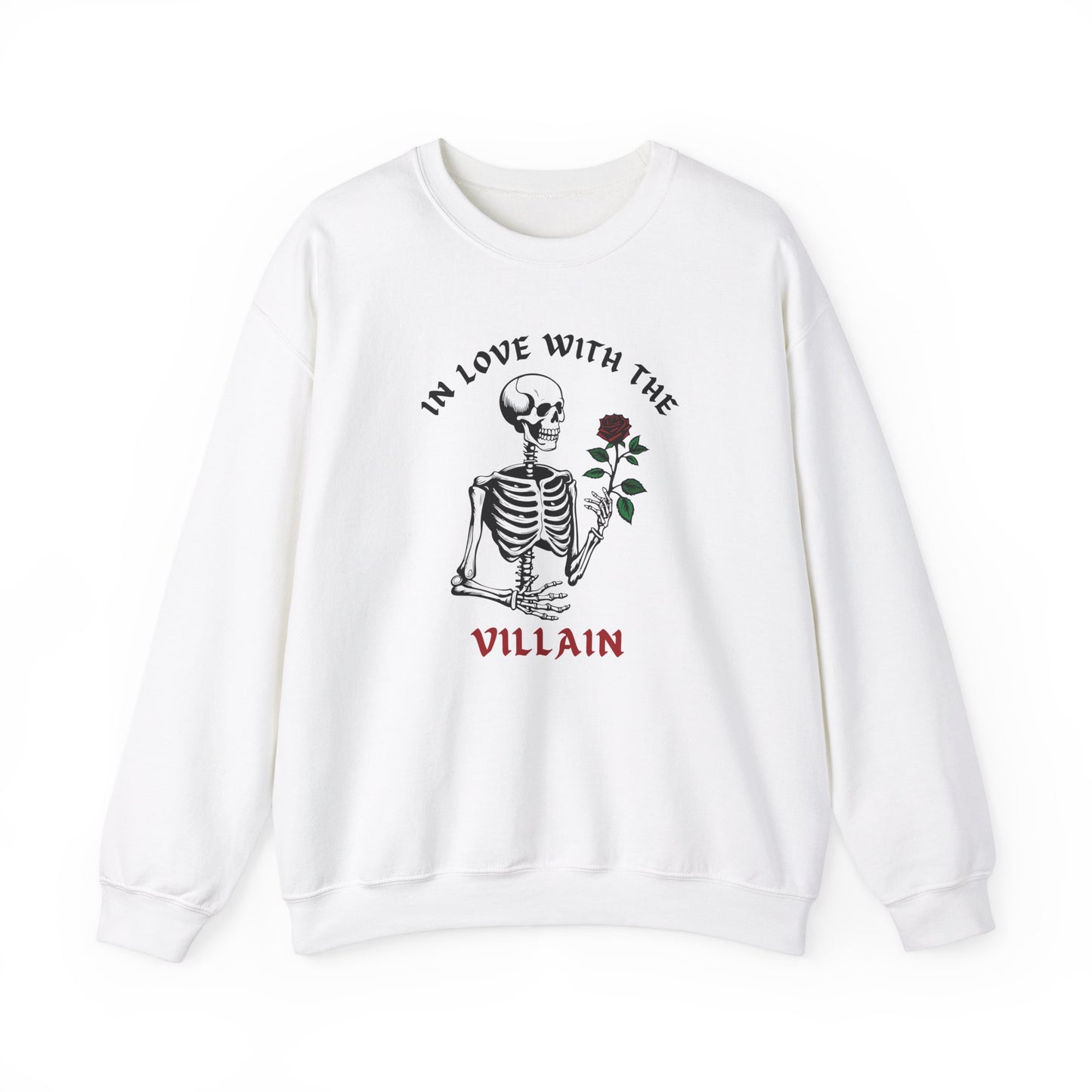 In Love with the Villian Heavy Blend Sweatshirt