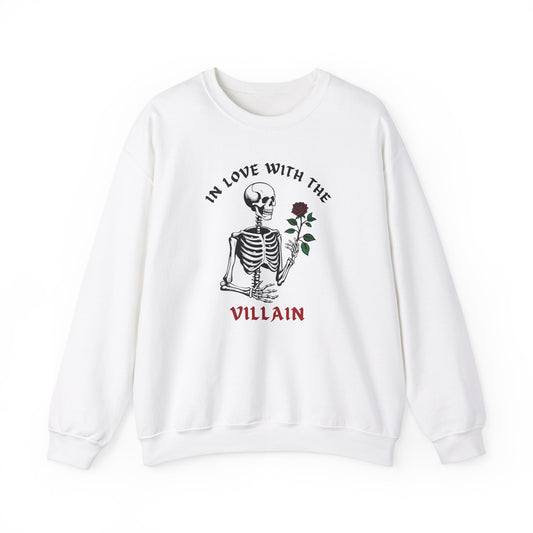 In Love with the Villian Heavy Blend Sweatshirt